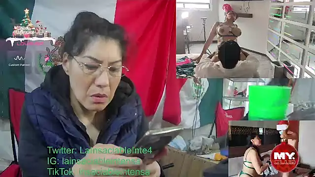 LaInsaciableIntensa online show from January 17, 2025, 2:07 pm