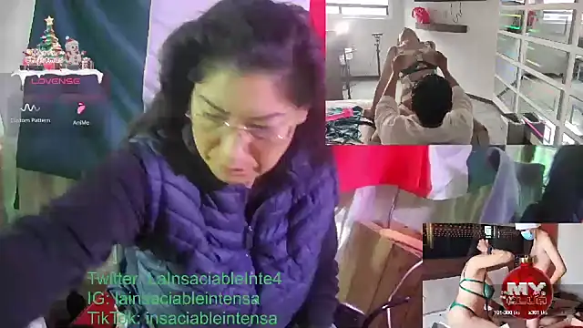 LaInsaciableIntensa online show from January 20, 2025, 1:53 pm