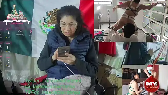 LaInsaciableIntensa online show from January 21, 2025, 1:54 pm