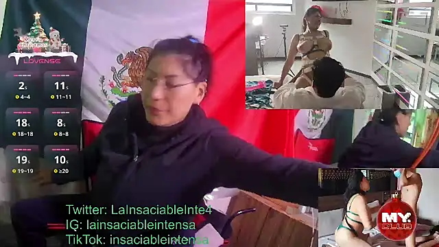 LaInsaciableIntensa online show from January 21, 2025, 10:41 pm