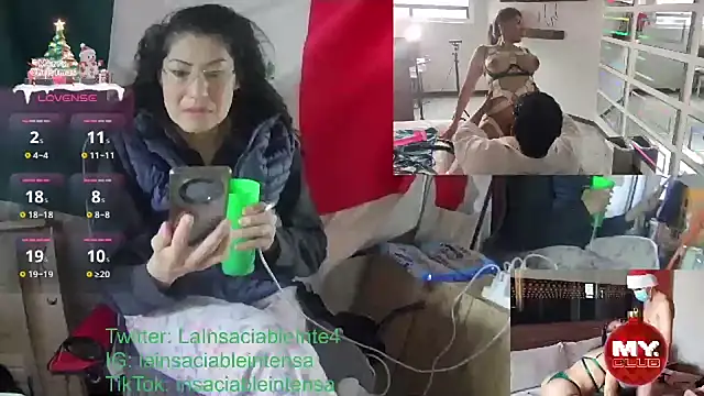 LaInsaciableIntensa online show from January 23, 2025, 1:45 pm