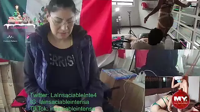LaInsaciableIntensa online show from January 23, 2025, 7:29 pm
