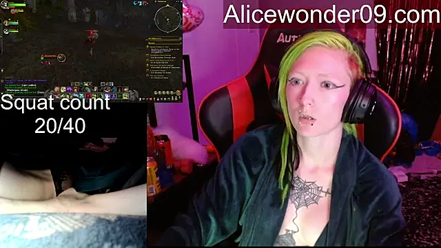 alicewonder09 online show from March 2, 2026, 7:15 am