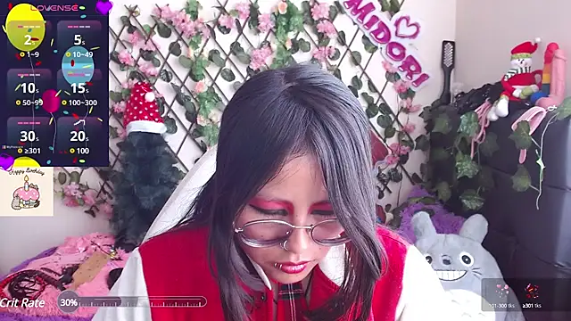 MidoriQuiinn online show from December 9, 2024, 4:47 pm