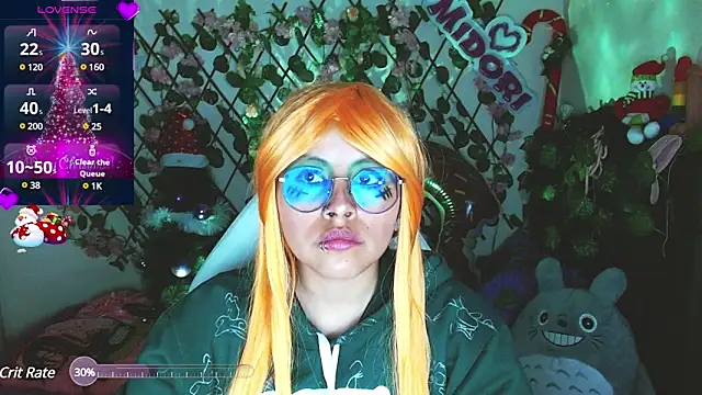 MidoriQuiinn online show from December 11, 2024, 11:00 pm