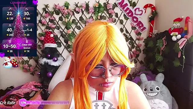 MidoriQuiinn online show from December 12, 2024, 7:59 pm