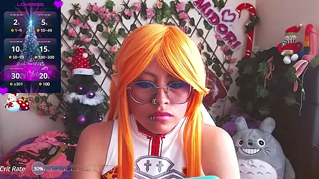 MidoriQuiinn online show from December 13, 2024, 8:04 pm