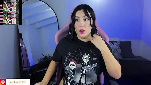 caroline23 x online show from January 18, 2025, 8:10 am