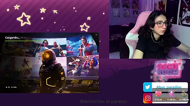 Abysparadise online show from December 5, 2025, 4:54 am