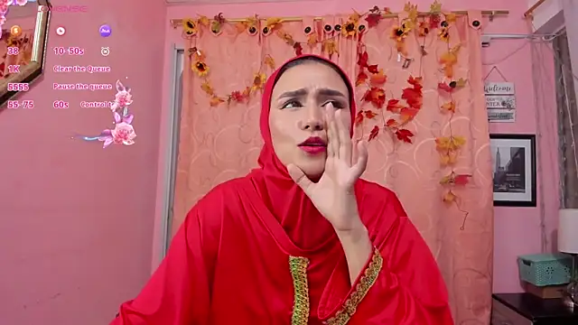 DarshaKhemu online show from December 18, 2025, 9:10 pm