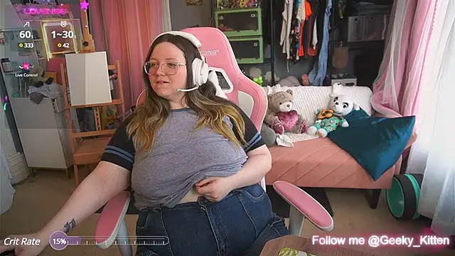 Geeky Kitten online show from February 6, 2025, 8:56 pm