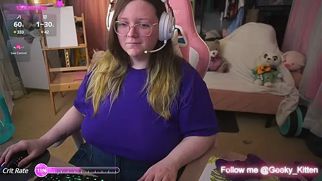 Geeky Kitten online show from March 5, 2025, 1:31 am