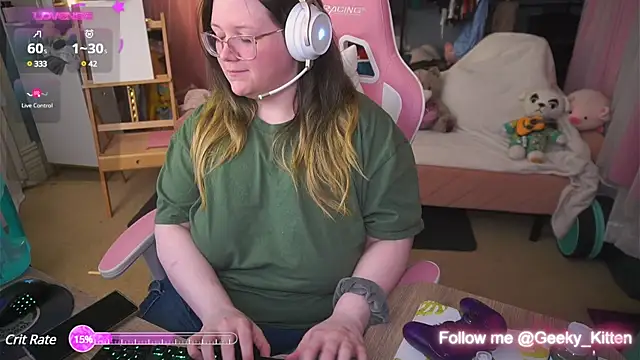Geeky Kitten online show from March 6, 2025, 3:24 am