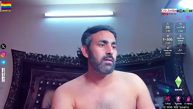 CrisJordan Hot online show from November 29, 2025, 9:34 am