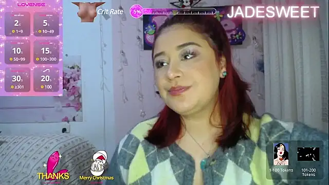 JADE SWEET2 online show from January 24, 2025, 9:47 pm
