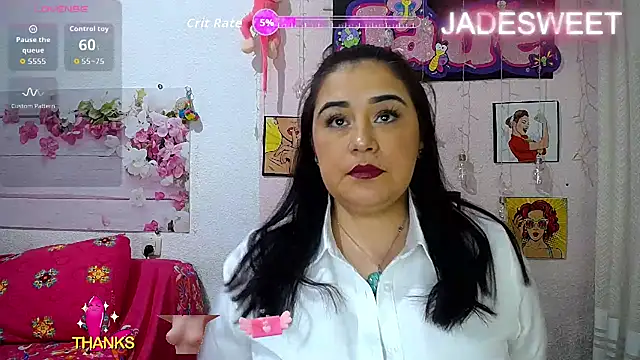 JADE SWEET2 online show from October 11, 2025, 4:38 pm
