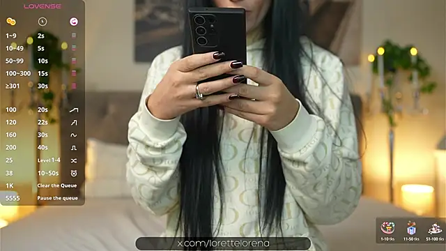 Lorettelorena online show from December 16, 2024, 8:05 pm
