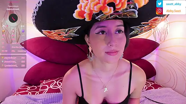 Abby Sweet1  online show from January 19, 2025, 2:38 pm