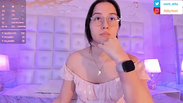 Abby Sweet1  online show from January 21, 2025, 2:37 pm