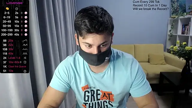 Snapshot of Tomguys chatting on October 25, 2025, 8:03 pm Tomguys online show from October 25, 2025, 8:03 pm