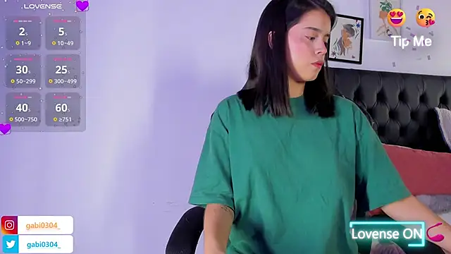 Snapshot of Gabriieela_ chatting on March 3, 2025, 1:31 am Gabriieela online show from March 3, 2025, 1:31 am