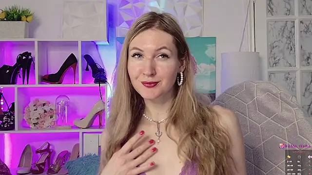 Snapshot of Hello_Lisha chatting on January 6, 2025, 8:14 am Hello Lisha online show from January 6, 2025, 8:14 am