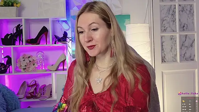 Snapshot of Hello_Lisha chatting on January 14, 2025, 8:09 am Hello Lisha online show from January 14, 2025, 8:09 am