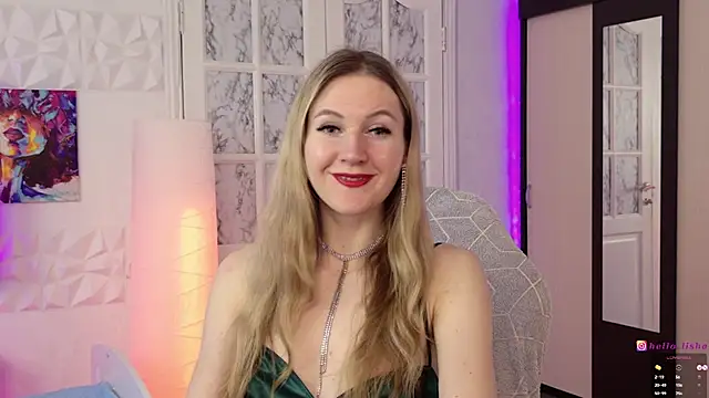 Snapshot of Hello_Lisha chatting on March 7, 2025, 8:13 am Hello Lisha online show from March 7, 2025, 8:13 am