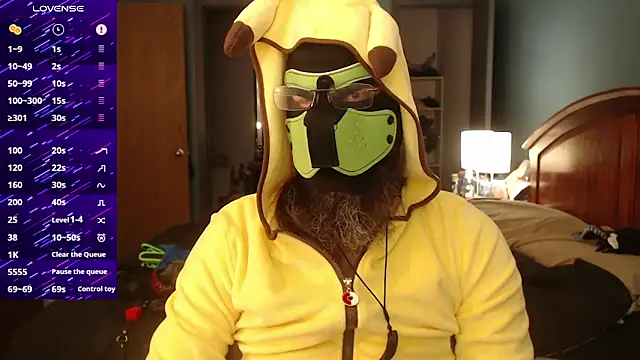 kinkywolf429 online show from October 31, 2025, 6:09 pm