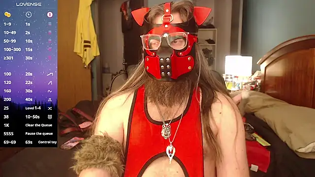 kinkywolf429 online show from March 2, 2026, 10:27 pm