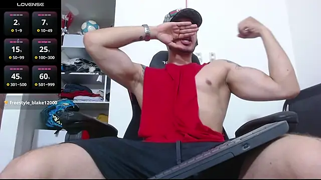 freestyle blake1 online show from October 17, 2025, 4:20 pm