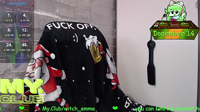 Witch Emma online show from December 14, 2025, 9:14 am