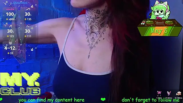 Witch Emma online show from May 3, 2026, 6:25 pm