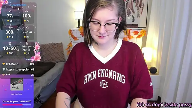 HunnyyLove online show from March 9, 2025, 6:32 pm
