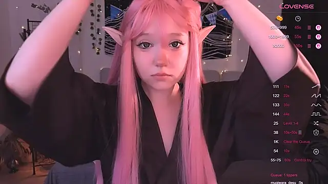 Snapshot of IrmaBell chatting on October 19, 2025, 9:37 pm IrmaBell online show from October 19, 2025, 9:37 pm