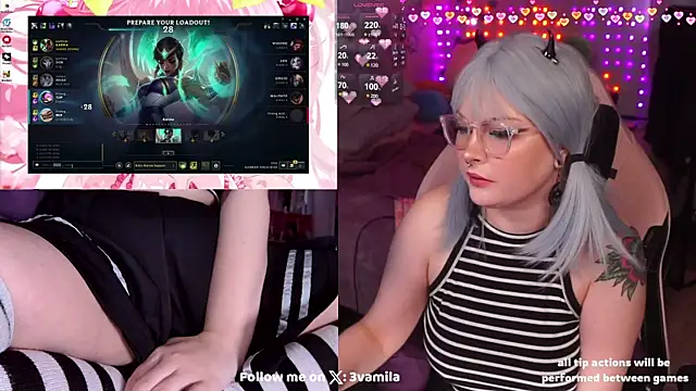 evamila online show from January 17, 2025, 6:33 pm