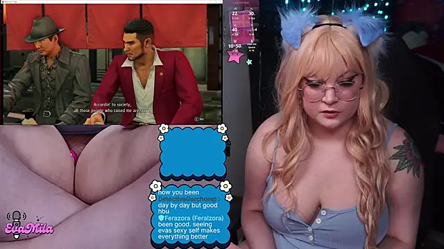 Snapshot of evamila chatting on March 3, 2026, 1:01 am evamila online show from March 3, 2026, 1:01 am