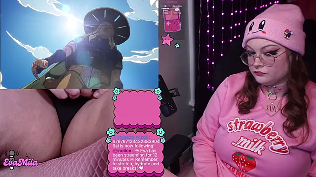 Snapshot of evamila chatting on March 21, 2026, 12:04 am evamila online show from March 21, 2026, 12:04 am