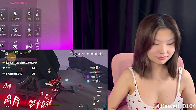 kawaiichaan online show from February 7, 2025, 8:10 pm
