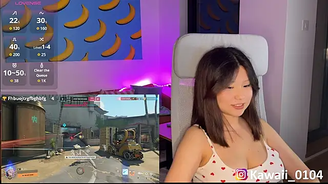 kawaiichaan online show from September 14, 2025, 7:02 pm