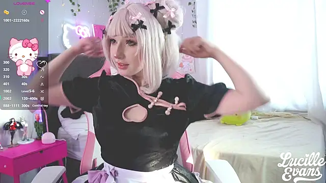 Snapshot of lucille_evans chatting on March 23, 2026, 1:37 pm lucille evans online show from March 23, 2026, 1:37 pm