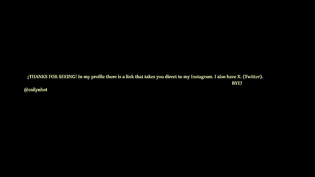 cailynhot online show from March 11, 2025, 1:37 am