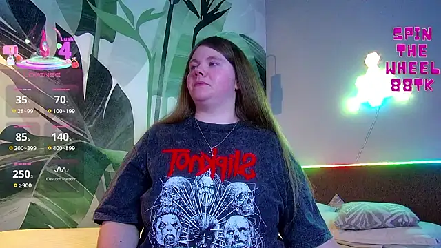 RubyValen online show from February 2, 2026, 1:37 am