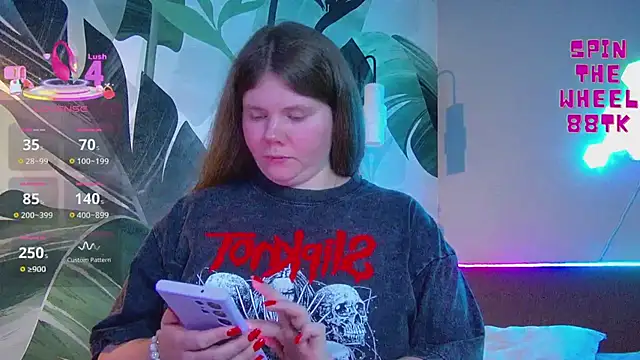 RubyValen online show from February 10, 2026, 1:10 am