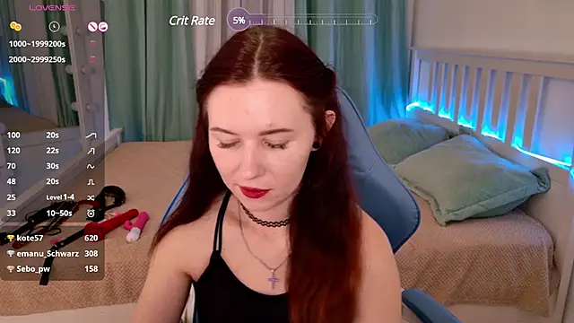 LissMoon online show from February 9, 2025, 3:56 pm