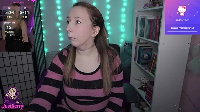 Snapshot of JustKerry chatting on September 30, 2025, 8:08 am JustKerry online show from September 30, 2025, 8:08 am