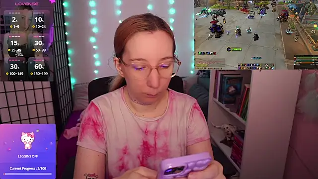 Snapshot of JustKerry chatting on October 1, 2025, 7:58 am JustKerry online show from October 1, 2025, 7:58 am