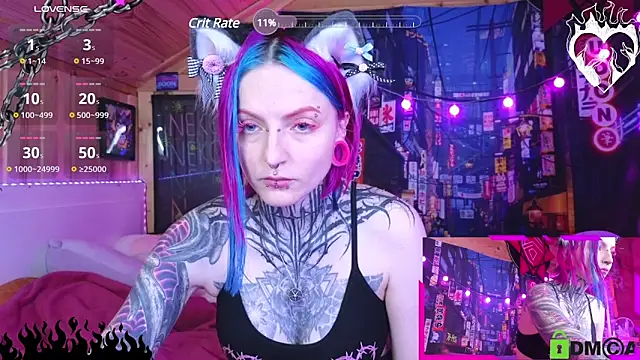 NekoCyber online show from February 23, 2025, 8:17 am