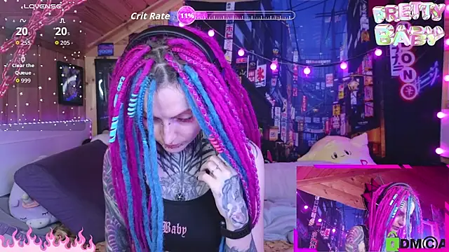 Snapshot of NekoCyber chatting on September 27, 2025, 5:12 am NekoCyber online show from September 27, 2025, 5:12 am