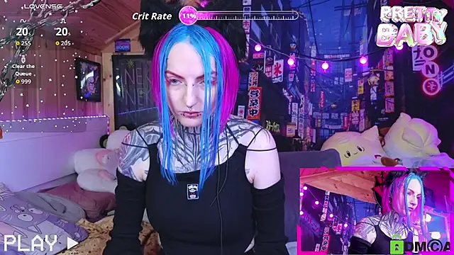 Snapshot of NekoCyber chatting on October 19, 2025, 5:08 am NekoCyber online show from October 19, 2025, 5:08 am